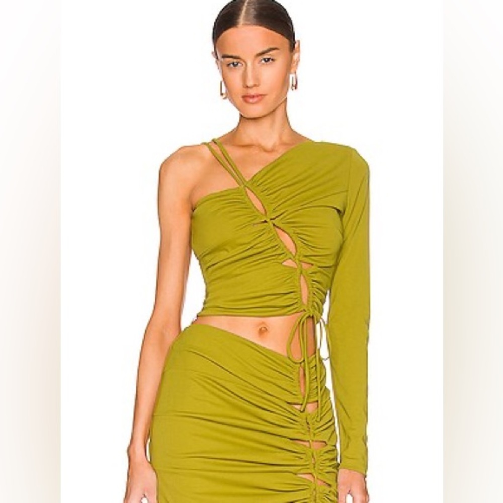 NWT Nicholas Posey Crop Top in Moss
